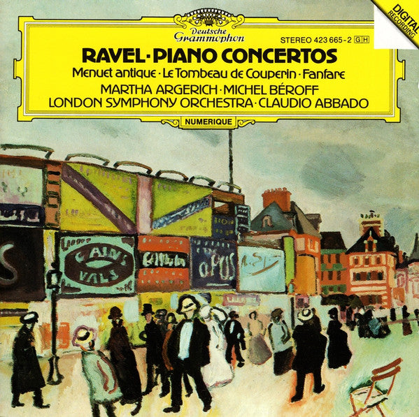 Piano Concertos Menuet Antique Le Tombeau De Couperin