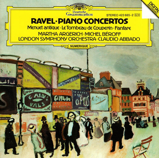 Piano Concertos Menuet Antique Le Tombeau De Couperin