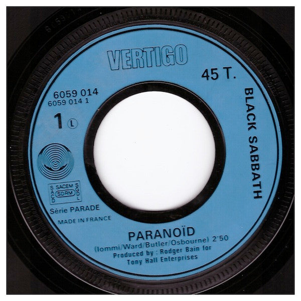 Paranoid  / Rat Salad