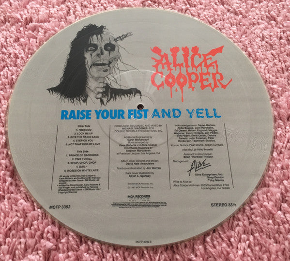 Constrictor / Raise Your Fist And Yell PICTURE DISC