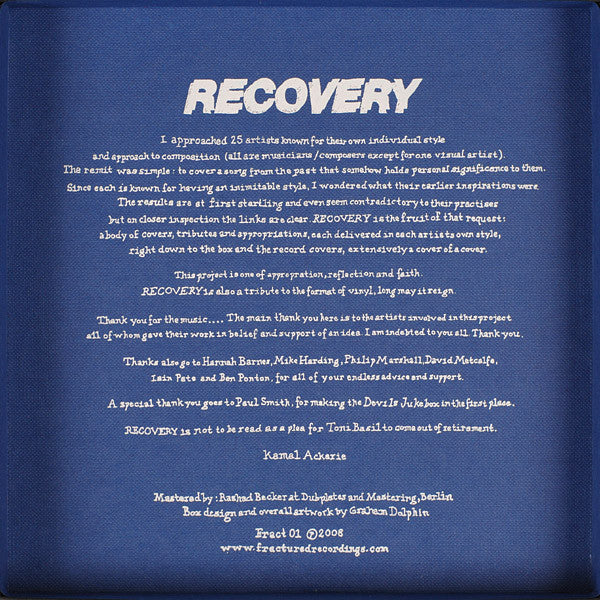 Recovery Limited Edition Boxset